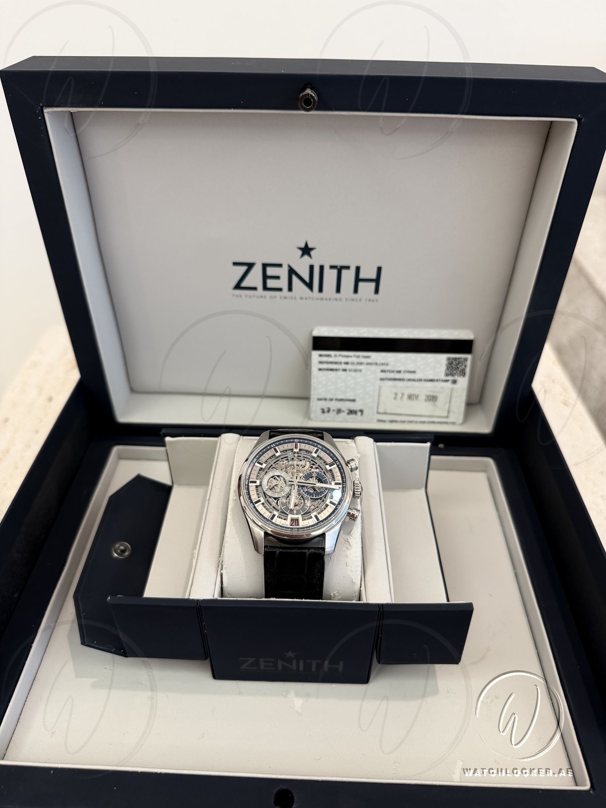 Zenith El Primero Chronomaster Full Open