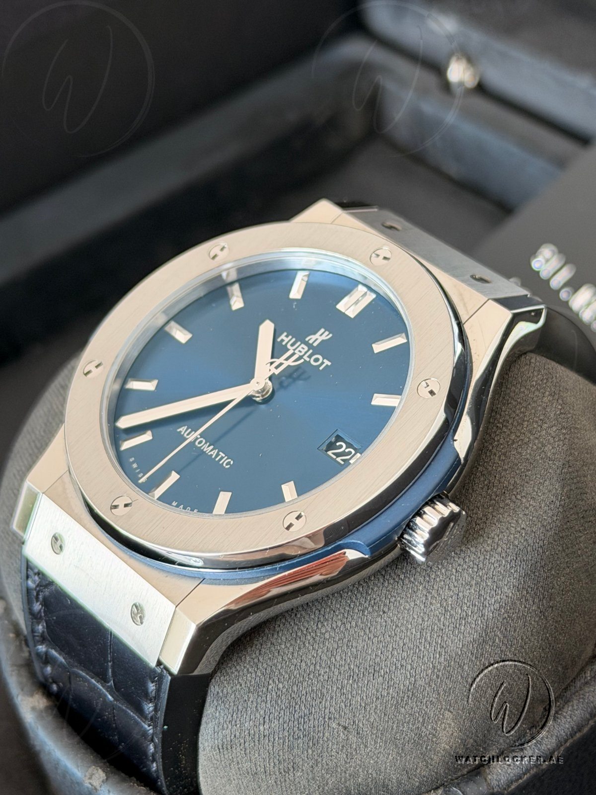 Hublot Classic Fusion Titanium Blue